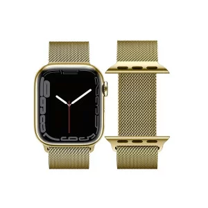 Curea Hoco WA03 Simple beauty milanese steel strap (38/40/41mm)[Vintage-Gold]